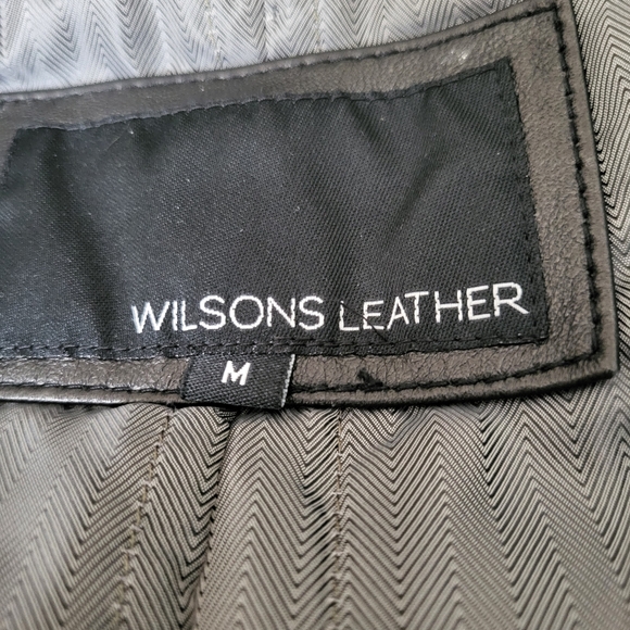 Wilsons Leather Button Down Trench - Picture 7 of 11